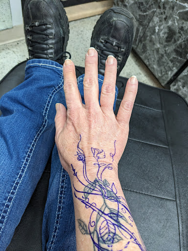 Explore male stomach tattoo ideas, creative tattoo ideas in Hastings, available at A Plus Tattoo & Body Piercing