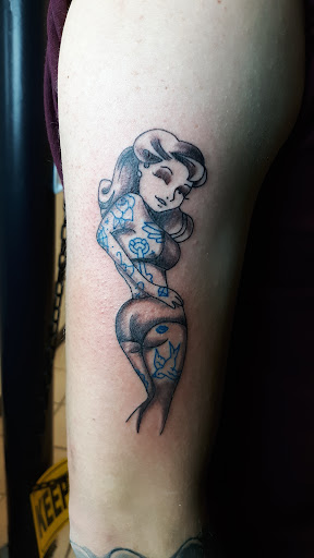 Explore ghost tattoo ideas, creative tattoo ideas in Alamogordo, available at Art By Nate