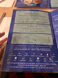 Momo à Paris menu