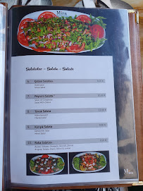 Restaurant Mira Restaurant à Berlin (le menu)