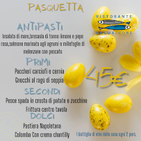 Carte du Ristorante Anema e Core sul mare à Terracina