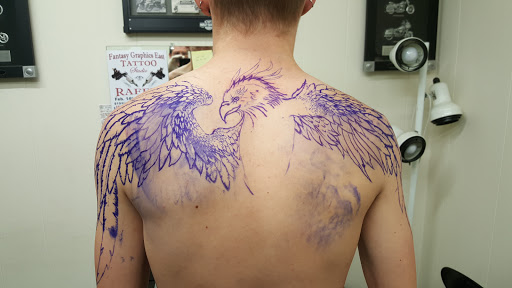 Explore kpop tattoo ideas, creative tattoo ideas in Hays, available at Fantasy Graphics Tattoo Studios