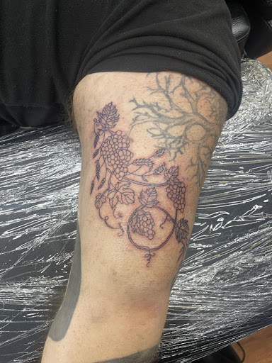 Explore tattoo ideas for cover ups, creative tattoo ideas in Cocoa, available at Rorschach Tattoo Shop and Piercing Studio