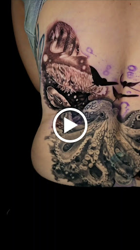 Explore astrology tattoo ideas, creative tattoo ideas in North Charleston, available at Breakthrough Tattoo