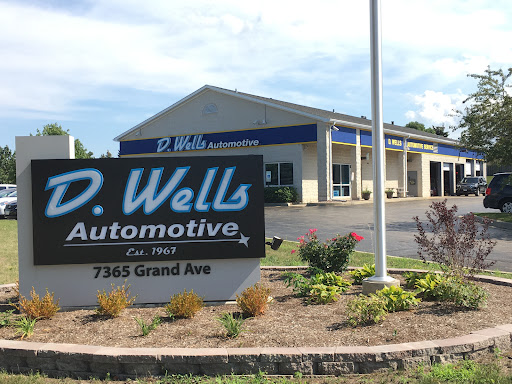 Tire Shop «D WELLS AUTOMOTIVE SERVICE», reviews and photos, 7365 Grand Ave, Gurnee, IL 60031, USA