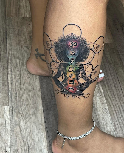 Explore skull tattoo sleeve ideas, creative tattoo ideas in Madison, available at Elevation Ink Tattoo Studio