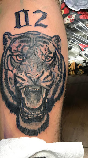 Explore jack o lantern tattoo ideas, creative tattoo ideas in Dayton, available at Uppity Tattoos