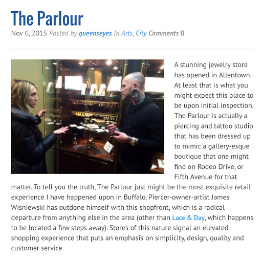 Body Piercing Shop «The Parlour», reviews and photos, 437 Franklin St Suite 1, Buffalo, NY 14202, USA