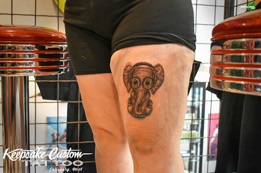 Explore black sheep tattoo ideas, creative tattoo ideas in Salisbury, available at Keepsake Custom Tattoo & Body Piercing Laser Tattoo Removal