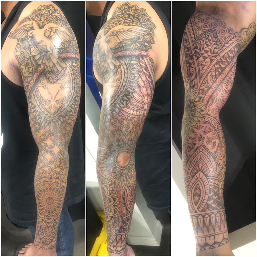 Explore mgk tattoo ideas, creative tattoo ideas in Wahiawa, available at Rising Tide Tattoo