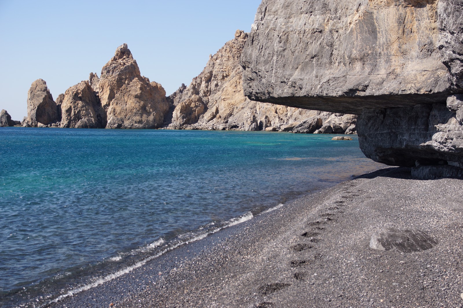 Fotografija Aspes beach z majhen zaliv