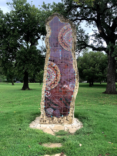 Mini Stonehenge Astrological Calendar at Riverside Park
