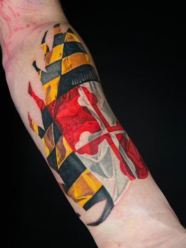 Explore flower wrist tattoo ideas, creative tattoo ideas in West Palm Beach, available at Wooden Heart Tattoos and Piercings