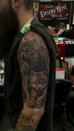 Explore rob zombie tattoo ideas, creative tattoo ideas in Weatherford, available at Weatherford Tattoo Co.