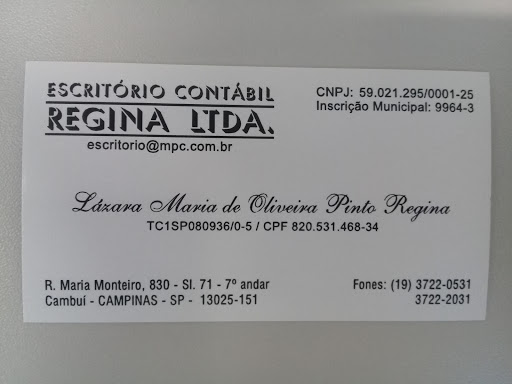 Logo da empresa - Escritório Contábil Regina