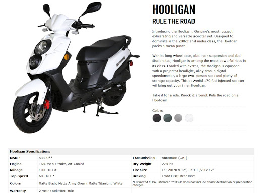 Motor Scooter Dealer «Scootersmith», reviews and photos, 727 Yale St, Houston, TX 77007, USA