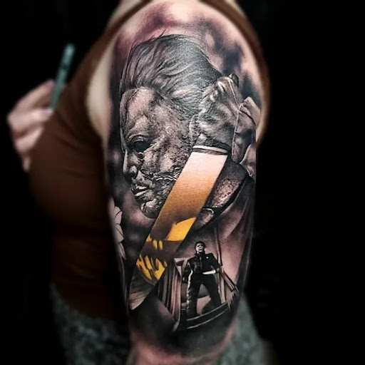 Explore long distance friendship tattoo ideas, creative tattoo ideas in Utica, available at Watchtower Tattoo Company