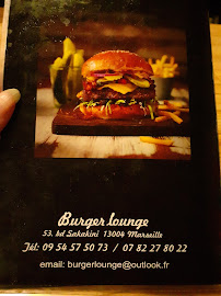Hamburger du Restaurant de hamburgers Burger Lounge à Marseille - n°5