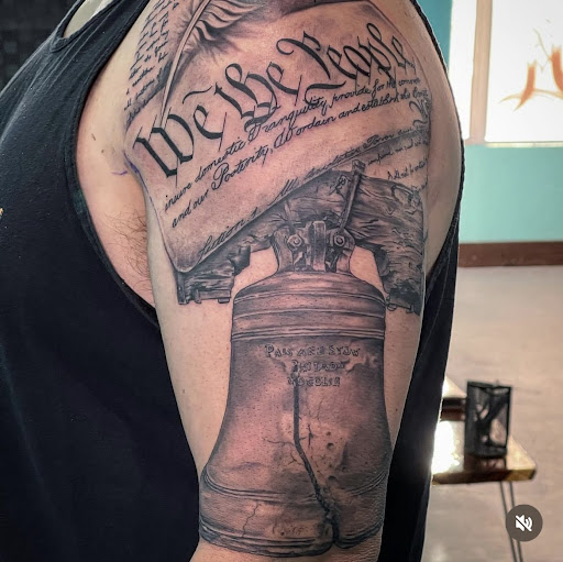 Explore tattoo ideas chest shoulder, creative tattoo ideas in Buckeye, available at Irie Art in Ink