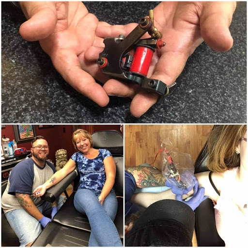 Explore baptism tattoo ideas, creative tattoo ideas in Romulus, available at Urban Rituals Piercing and Tattoo