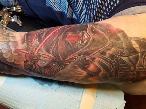 Explore twin tattoo ideas, creative tattoo ideas in Omaha, available at Liquid Courage Tattoos