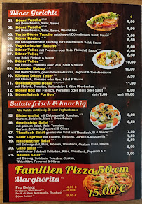 Menu / carte de Hallenberger Grill à Hallenberg