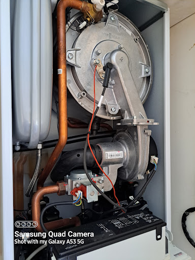 Gasline heating and plumbing