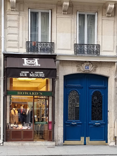 HOWARD'S M.COSTA 83 RUE LA FAYETTE 75009 PARIS Chemises & Costumes sur mesure - Cravates - Costume Mariage & Cérémonie à Paris