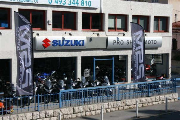 Pro Shop Moto - Kawasaki Suzuki Kymco Peugeot Motocycles à Antibes (Alpes-Maritimes 06)