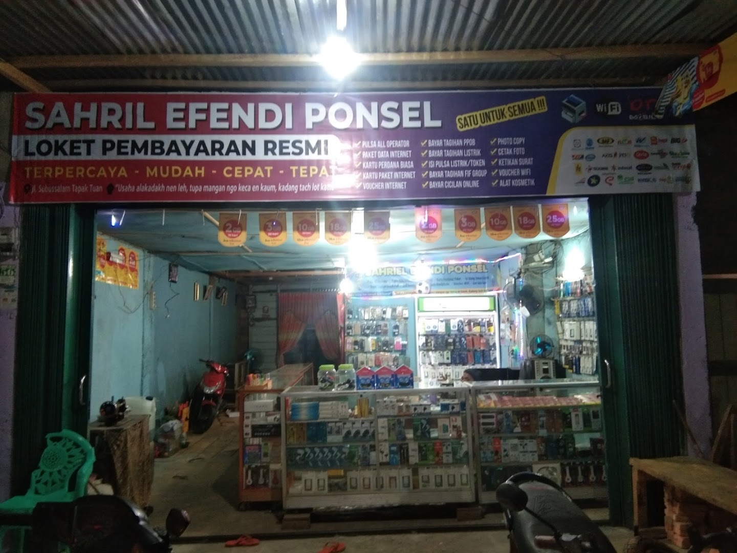 Gambar Sahril Efendi Ponsel.