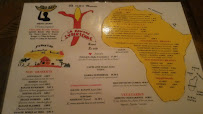 Restaurant de spécialités d'Afrique de l'Ouest A La Banane Ivoirienne à Paris (la carte)