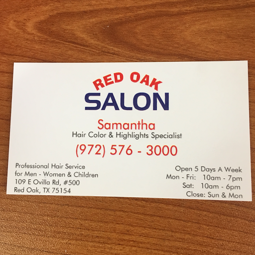 Beauty Salon «Red Oak Salon», reviews and photos, 109 E Ovilla Rd #500, Red Oak, TX 75154, USA