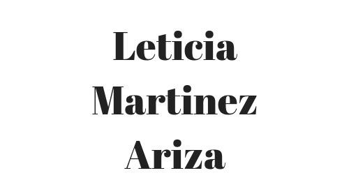 Leticia Martinez Ariza