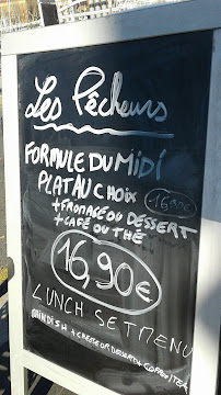 Les Pêcheurs à Nice menu