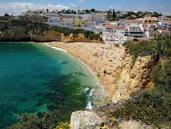 Zdjęcie Praia de Carvoeiro z poziomem czystości wysoki