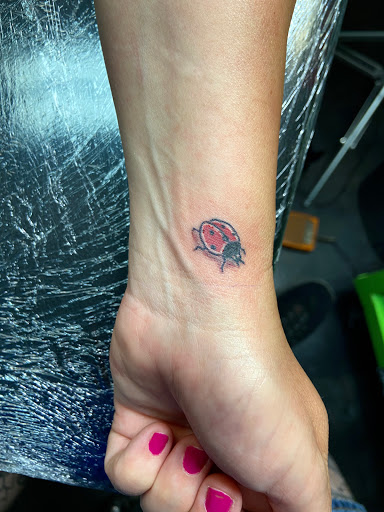 Explore world map tattoo ideas, creative tattoo ideas in Meridian, available at Creative Pain Tattoo Studio
