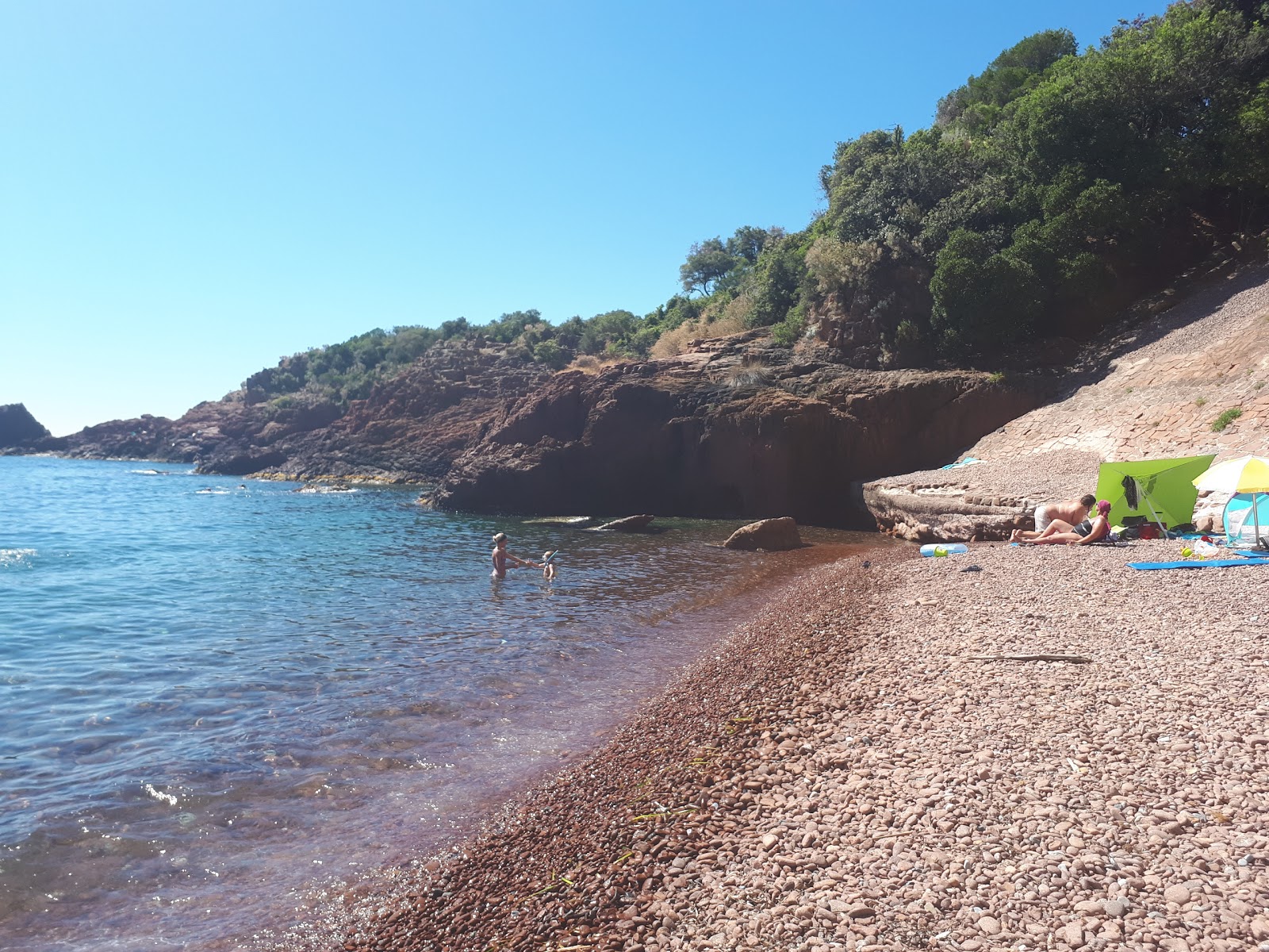 Foto van D'Abel Baliff beach wilde omgeving