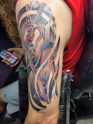 Explore japanese tattoo filler ideas, creative tattoo ideas in Crystal City, available at Meraki Tattoo and Piercing