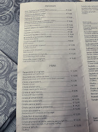 Trattoria Carpe Diem à Terni carte