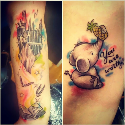 Explore snow tattoo ideas, creative tattoo ideas in Homosassa, available at Citrus Tattoos