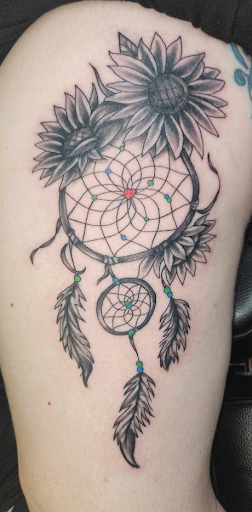 Explore strength tattoo ideas for females, creative tattoo ideas in Shippensburg, available at LAZY WIZARD TATTOOS