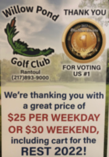 Golf Club «Willow Pond Golf Course», reviews and photos, 808 Golfcourse Rd, Rantoul, IL 61866, USA