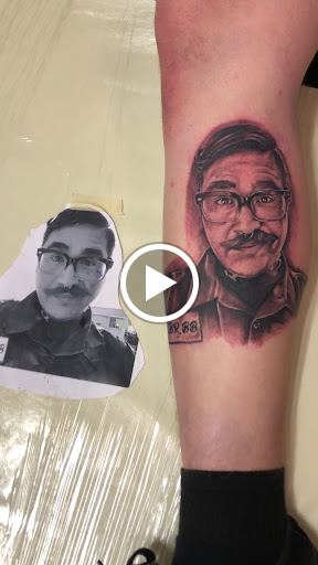 Explore hunting tattoo ideas for men, creative tattoo ideas in San Diego, available at Wylde Sydes Tattoo & Body Piercing