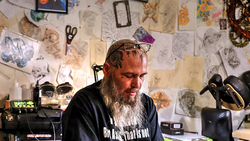 Explore baseball tattoos ideas, creative tattoo ideas in Marion, available at II The Soul - The Flesh Factory