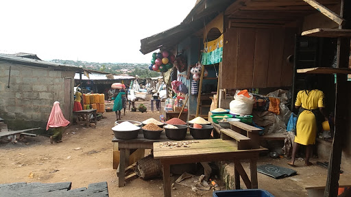 Market, Ore, Nigeria, Seafood Restaurant, state Ondo