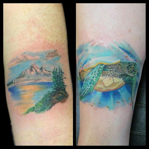 Explore mind tattoo ideas, creative tattoo ideas in Savannah, available at Tatlyfe Studios