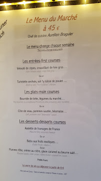 La Truffière à Paris menu