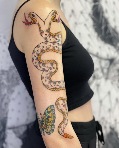 Explore tiny wrist tattoo ideas, creative tattoo ideas in Carefree, available at Lucid Arts - Design & Tattoo