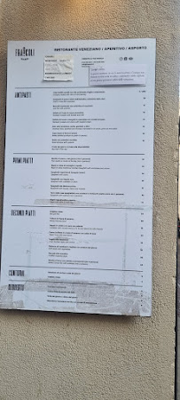 Frascoli Bacaro / Cicchetteria veneziana a Padova à Padua menu