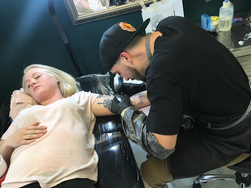 Explore mens neck tattoos ideas, creative tattoo ideas in Kent, available at War Horse Ink